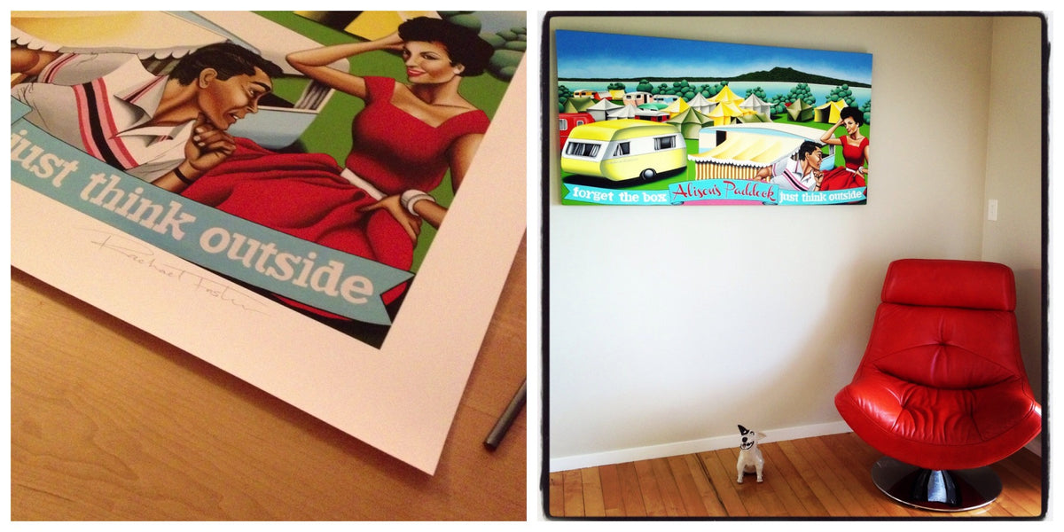 Alison's Paddock Print