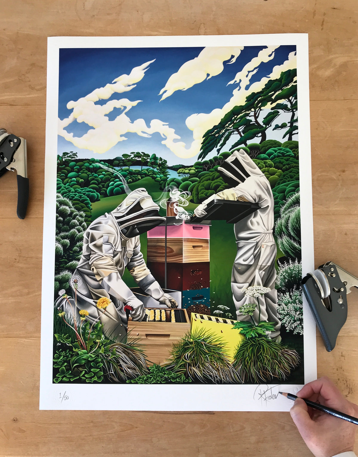 The Beekeepers Print