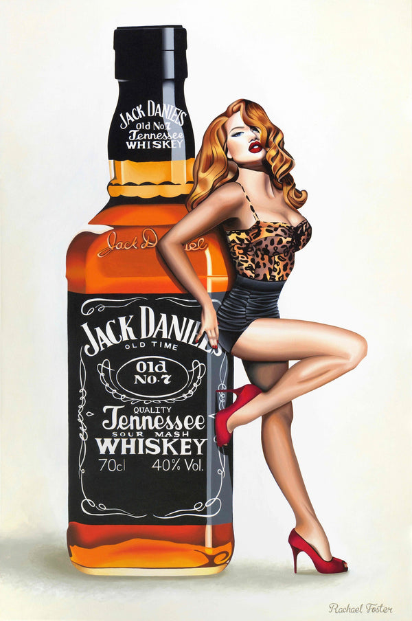 Jack Daniels PinUp Art