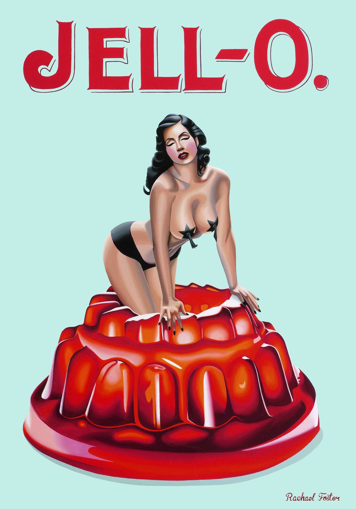 Jello PinUp Print