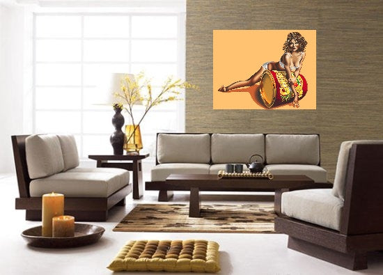 Golden Syrup PinUp Print