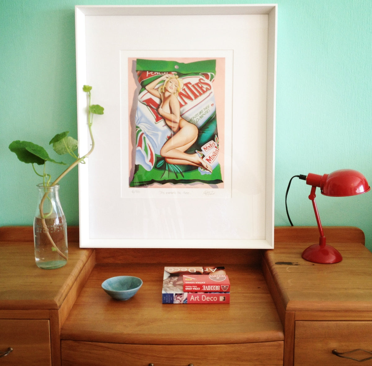 Minties Art Print Framed