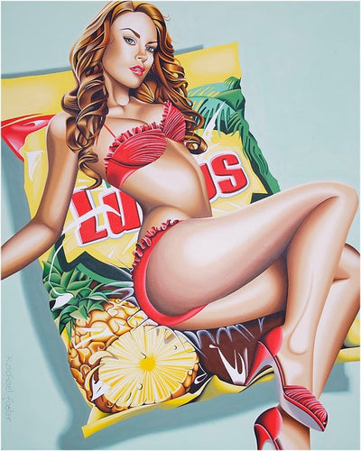 Pineapple Lumps PinUp Print