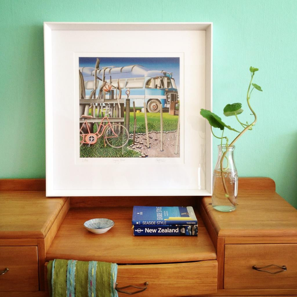 Framed Paper 23 x 23.5''