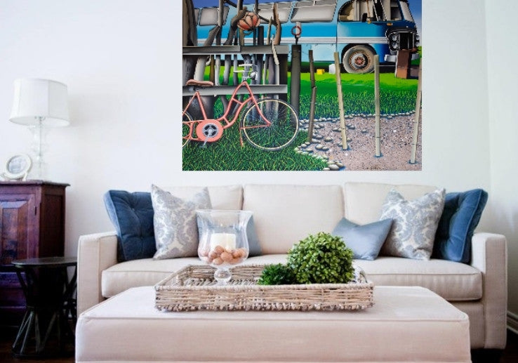 Large Canvas 38 x 38''